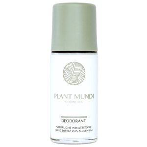 PLANT MUNDI Naturkosmetik Deo ohne Aluminium und ohne Natron – 100% natürlich, vegan & hautfreundlich