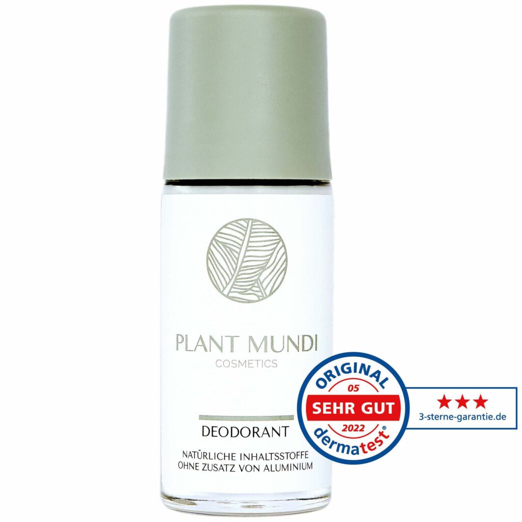 PLANT MUNDI Naturkosmetik Deo ohne Aluminium und ohne Natron – 100% natürlich, vegan & hautfreundlich